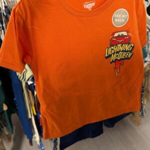 Ropa Niño Talla 4T Polo Naranja Disney Cars Lightning McQueen
