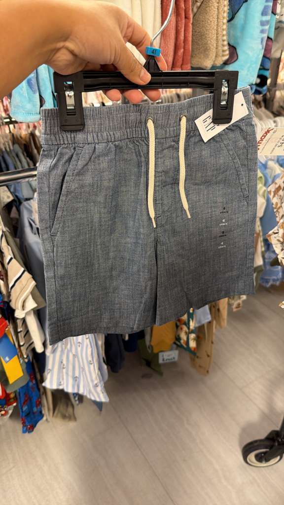 Ropa Niño Talla 4T Gap Shorts Azul