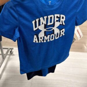 Ropa Niño Talla 5T Under Armour Set Polo Azul y Short Azul Marino