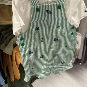 Ropa Bebé Hombre 18M Little Me Overol y Polo motivo Golf
